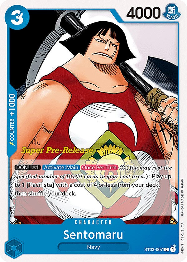 Sentomaru [Super Pre-Release Starter Deck: The Seven Warlords of the Sea] | Fandemonia Ltd