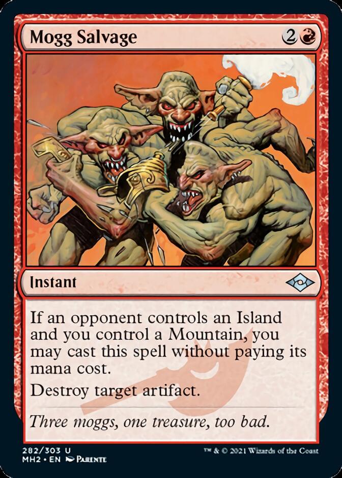 Mogg Salvage (Foil Etched) [Modern Horizons 2] | Fandemonia Ltd