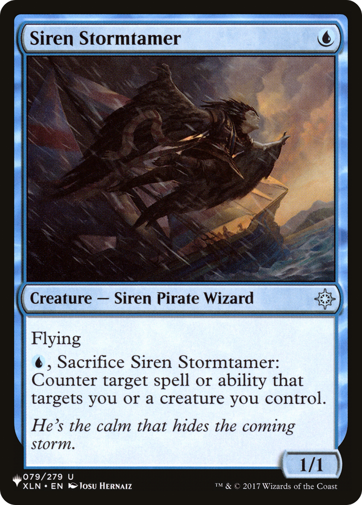 Siren Stormtamer [The List] | Fandemonia Ltd