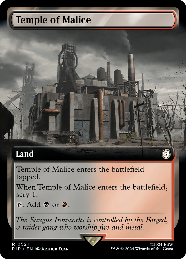 Temple of Malice (Extended Art) [Fallout] | Fandemonia Ltd