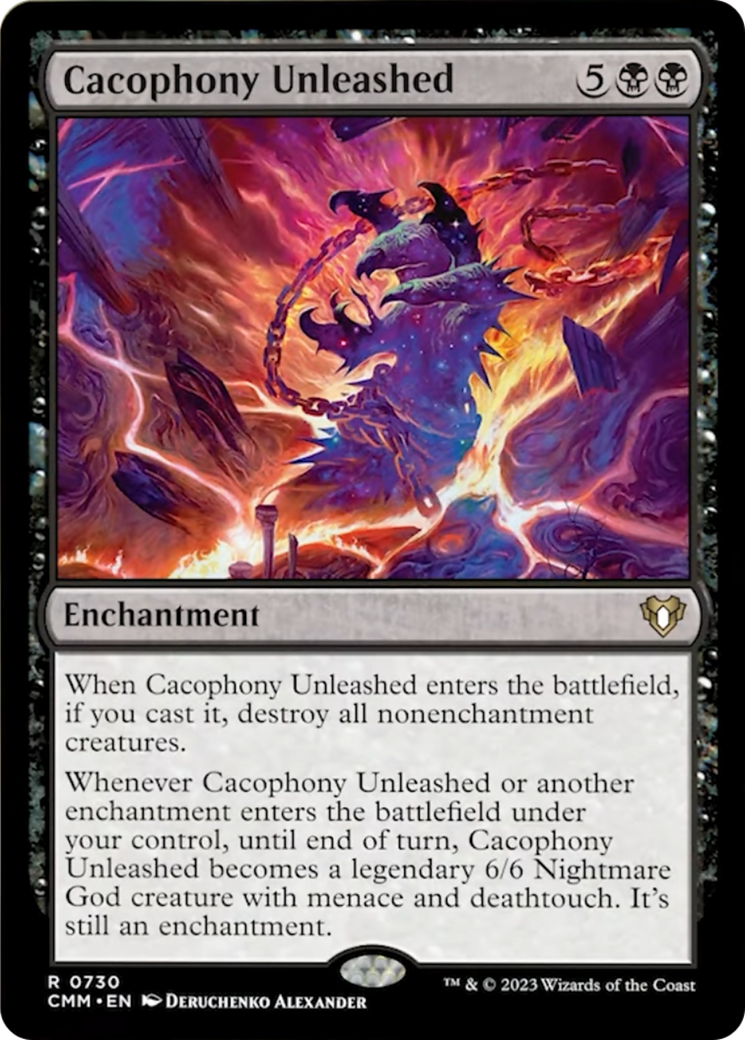 Cacophony Unleashed [Commander Masters] | Fandemonia Ltd