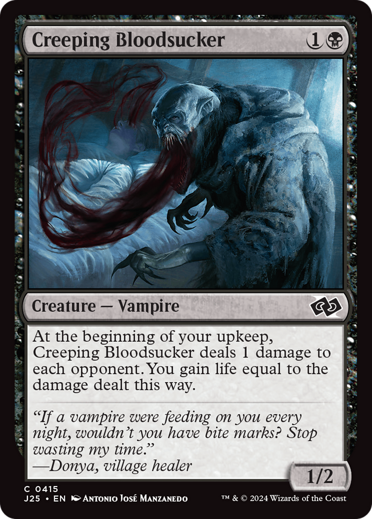 Creeping Bloodsucker [Foundations Jumpstart] | Fandemonia Ltd