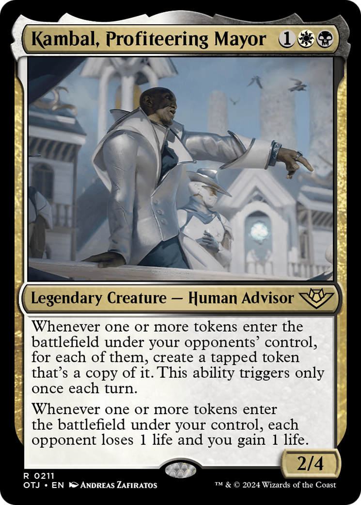 Kambal, Profiteering Mayor [Outlaws of Thunder Junction] | Fandemonia Ltd