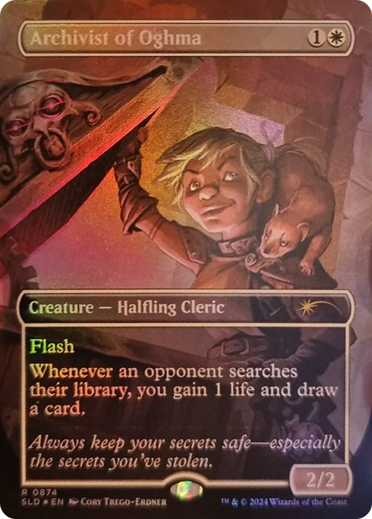 Archivist of Oghma (Rainbow Foil) [Secret Lair Drop Series] | Fandemonia Ltd