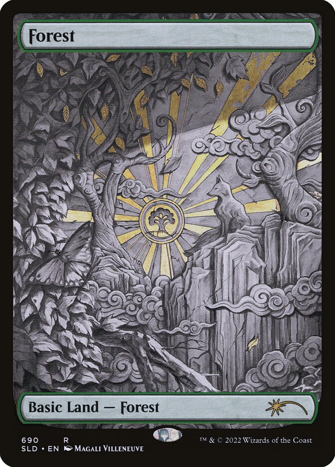 Forest (690) (Sketch) [Secret Lair Drop Promos] | Fandemonia Ltd