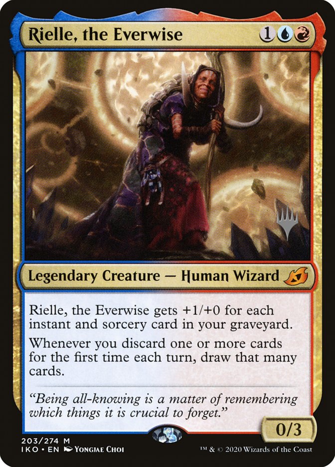Rielle, the Everwise (Promo Pack) [Ikoria: Lair of Behemoths Promos] | Fandemonia Ltd