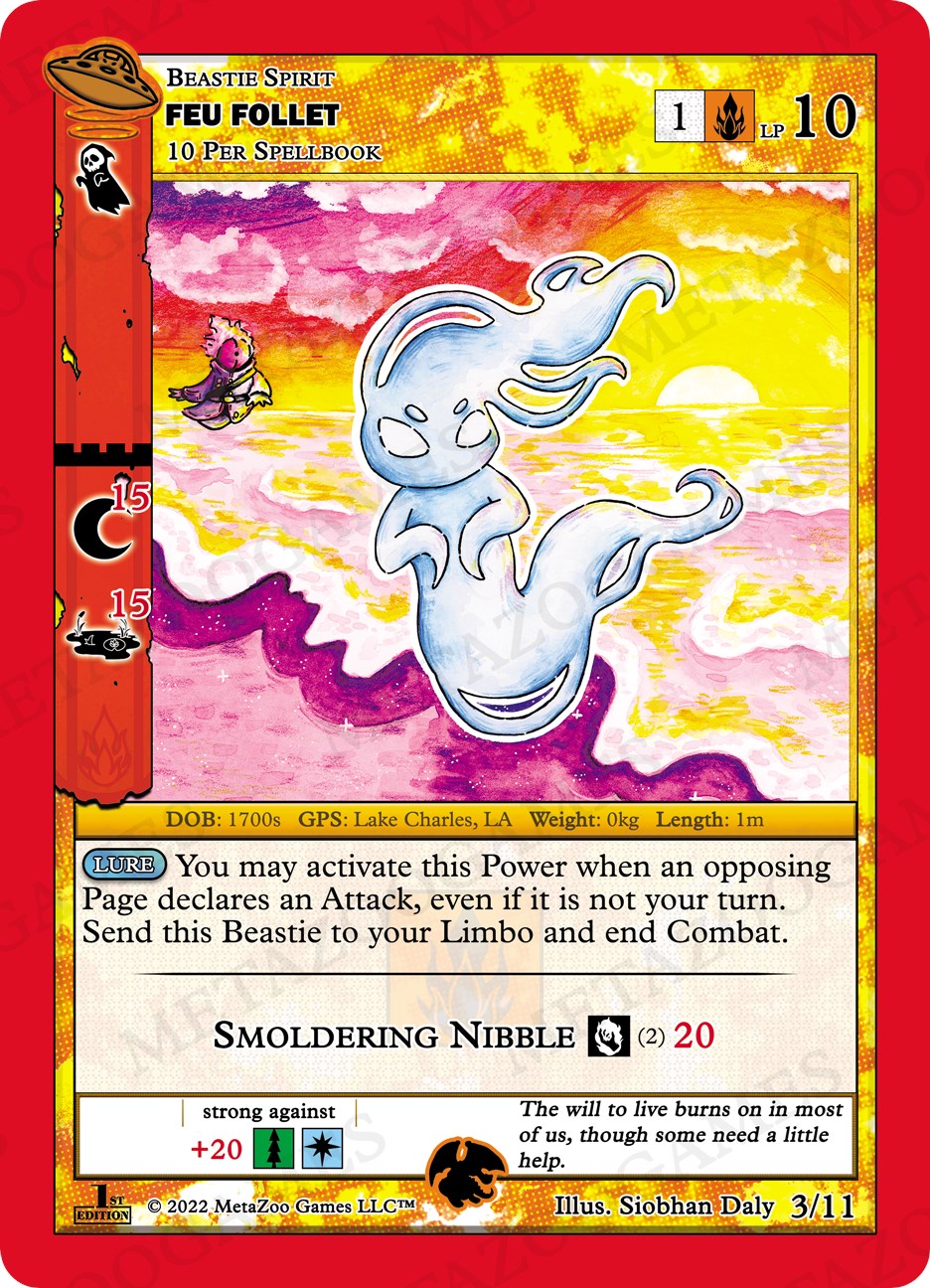 Feu Follet [Cryptid Nation: UFO First Edition Tribal Theme Decks] | Fandemonia Ltd