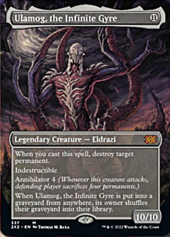 Ulamog, the Infinite Gyre (Borderless Alternate Art) [Double Masters 2022] | Fandemonia Ltd