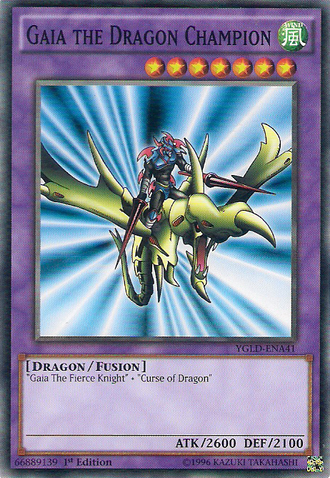 Gaia the Dragon Champion [YGLD-ENA41] Common | Fandemonia Ltd