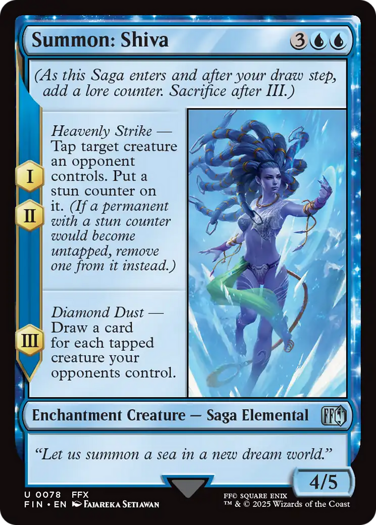 Summon: Shiva [FINAL FANTASY] | Fandemonia Ltd