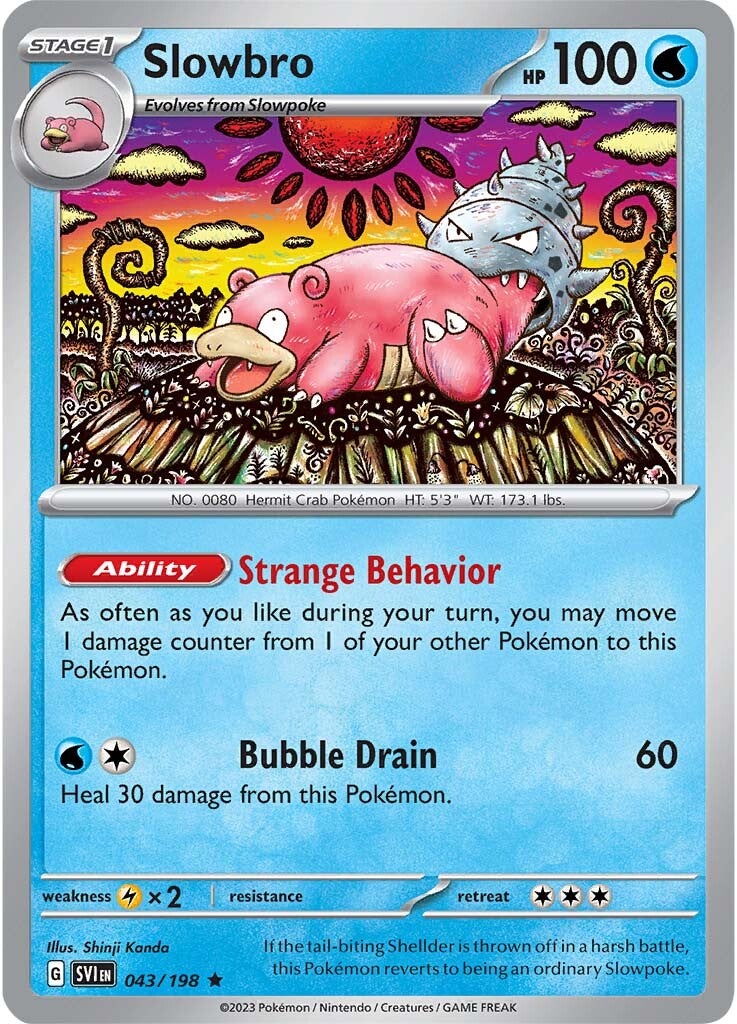 Slowbro (043/198) [Scarlet & Violet: Base Set] | Fandemonia Ltd
