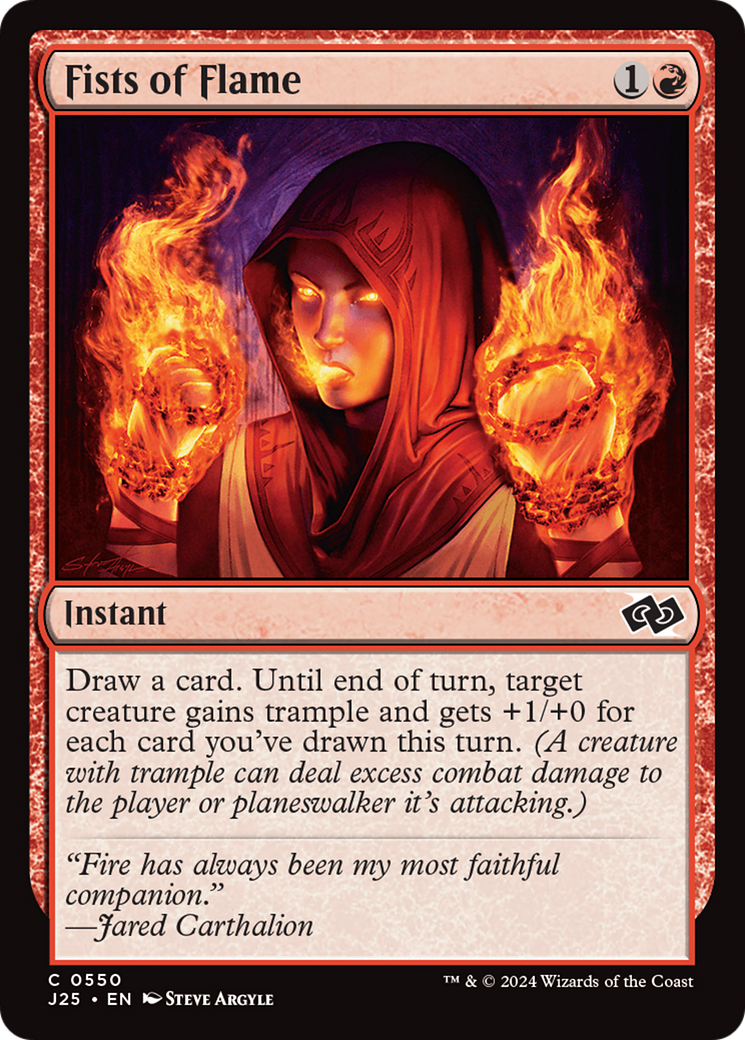 Fists of Flame [Foundations Jumpstart] | Fandemonia Ltd