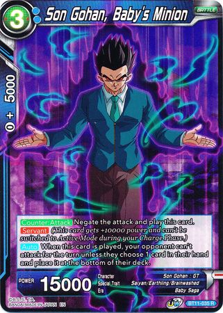 Son Gohan, Baby's Minion (BT11-035) [Vermilion Bloodline 2nd Edition] | Fandemonia Ltd