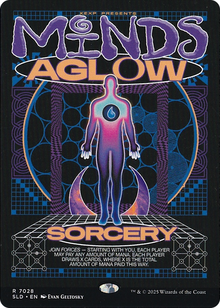 Minds Aglow (Rainbow Foil) [Secret Lair Drop Series] | Fandemonia Ltd