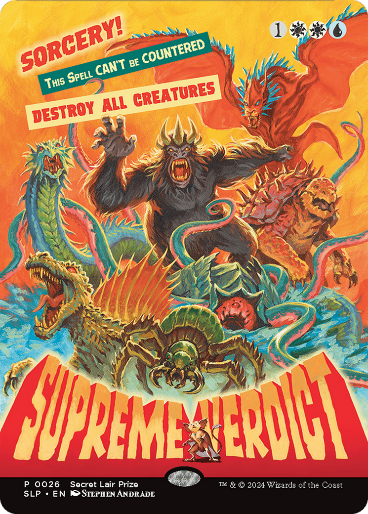 Supreme Verdict [Secret Lair Showdown] | Fandemonia Ltd