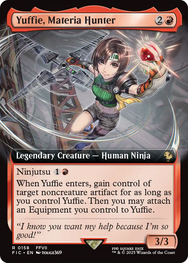 Yuffie, Materia Hunter (Extended Art) [FINAL FANTASY Commander] | Fandemonia Ltd