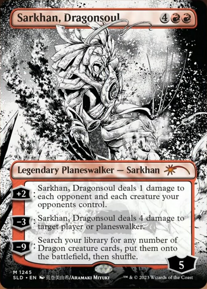 Sarkhan, Dragonsoul (Borderless) [Secret Lair Drop Series] | Fandemonia Ltd