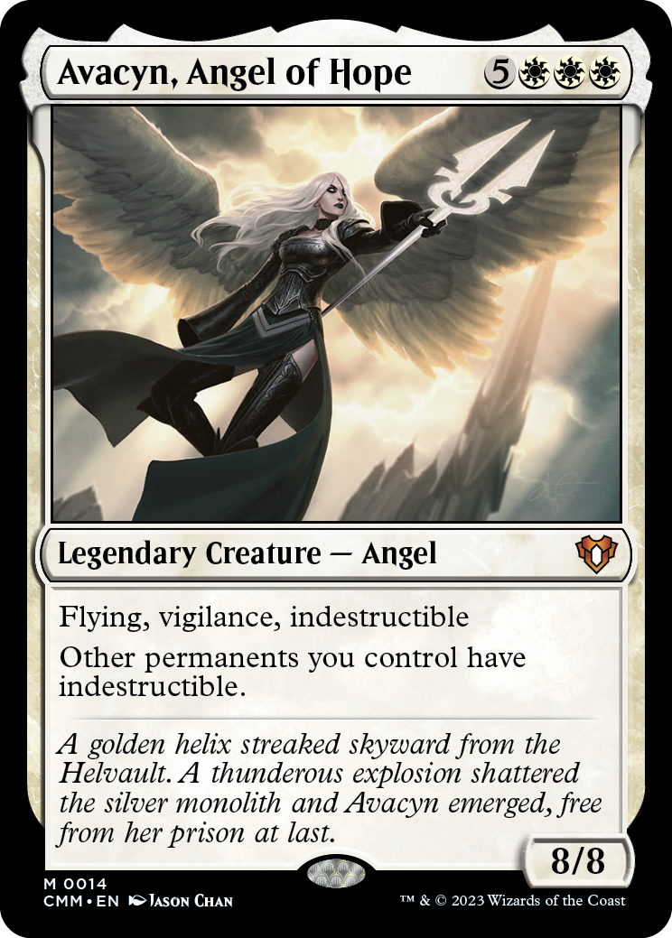 Avacyn, Angel of Hope [Commander Masters] | Fandemonia Ltd