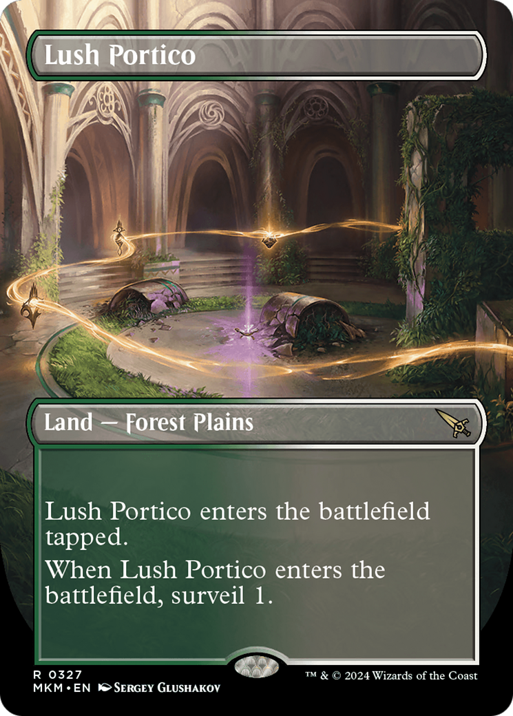 Lush Portico (Borderless) [Murders at Karlov Manor] | Fandemonia Ltd