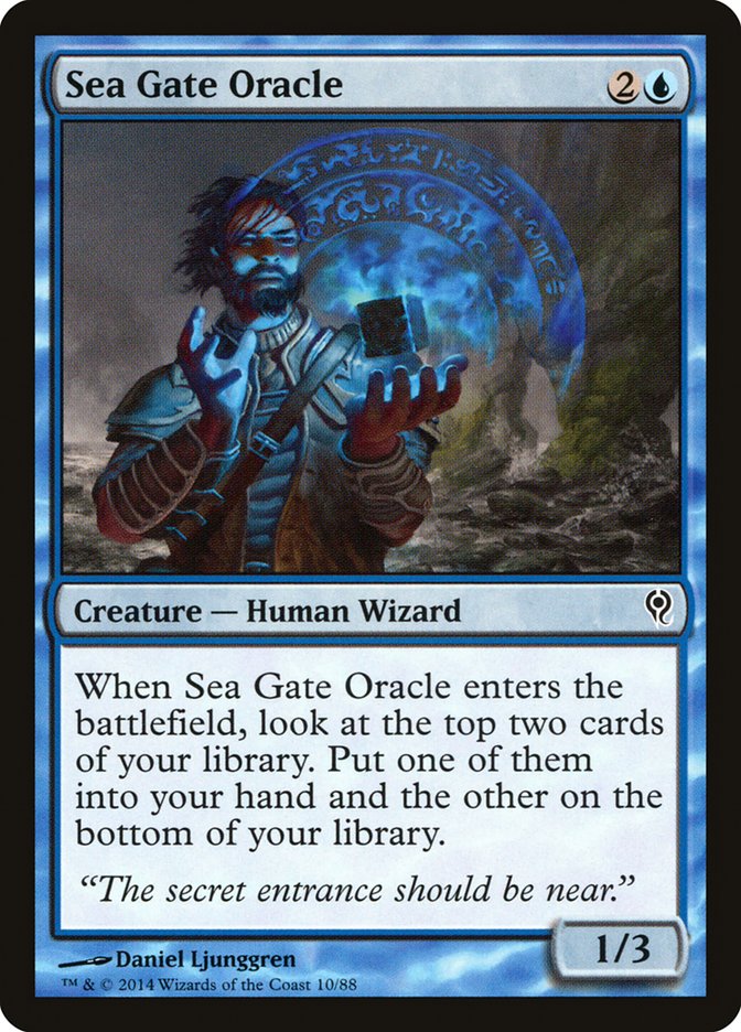 Sea Gate Oracle [Duel Decks: Jace vs. Vraska] | Fandemonia Ltd