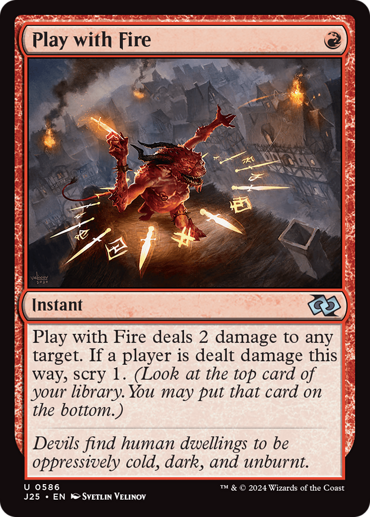 Play with Fire [Foundations Jumpstart] | Fandemonia Ltd