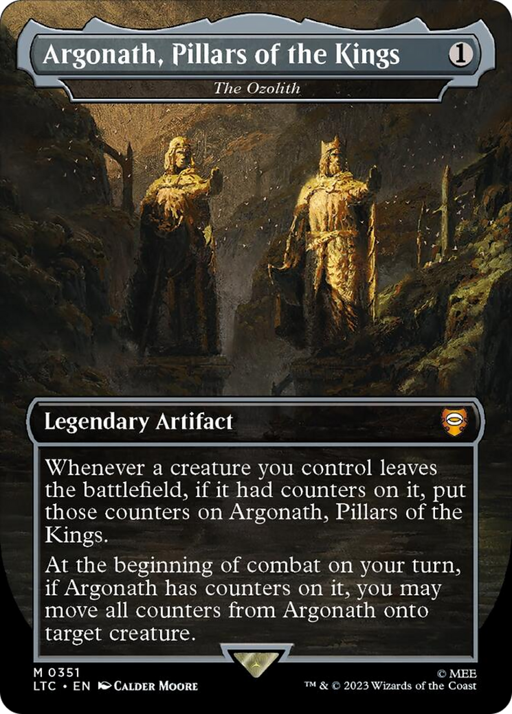 Argonath, Pillars of the Kings - The Ozolith [The Lord of the Rings: Tales of Middle-Earth Commander] | Fandemonia Ltd