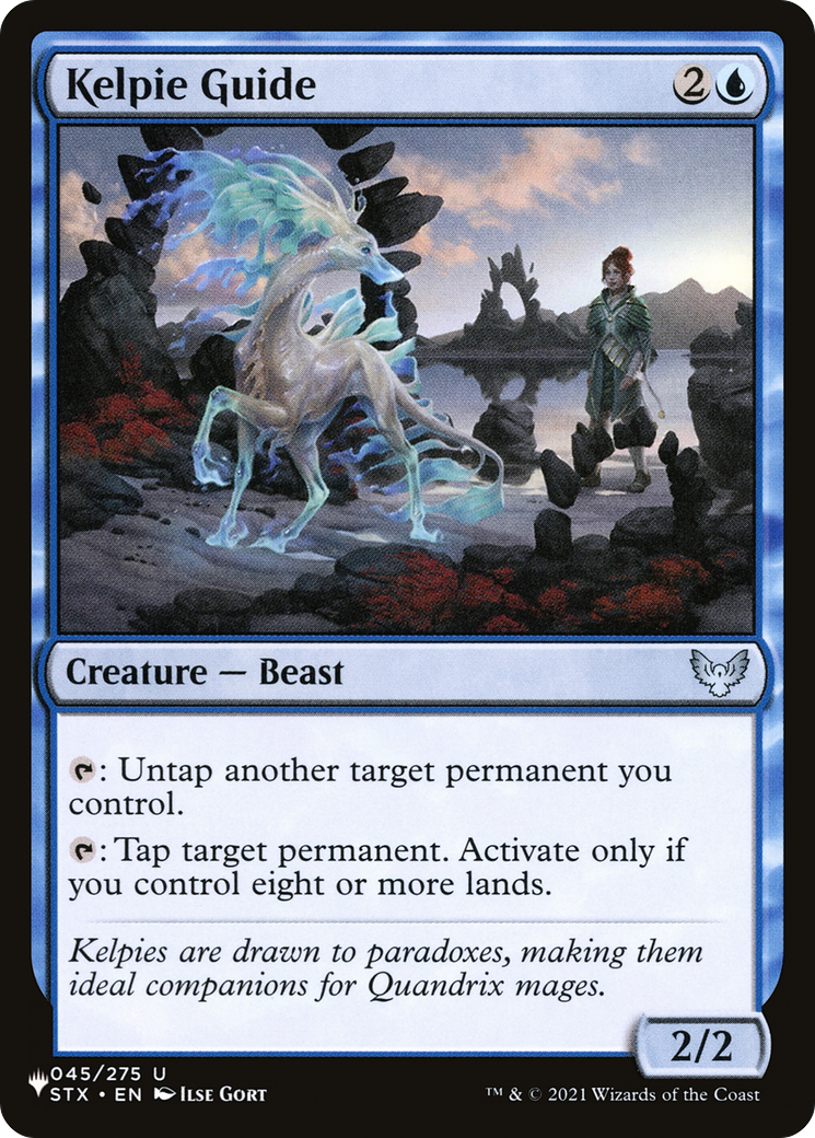Kelpie Guide [The List] | Fandemonia Ltd