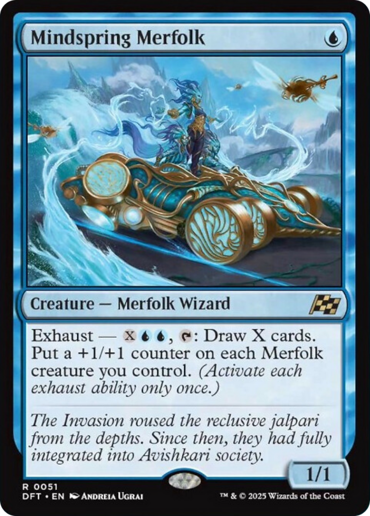 Mindspring Merfolk [Aetherdrift] | Fandemonia Ltd