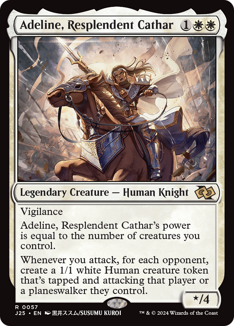 Adeline, Resplendent Cathar (Anime) [Foundations Jumpstart] | Fandemonia Ltd