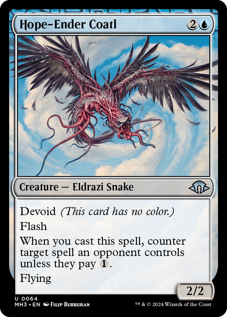 Hope-Ender Coatl [Modern Horizons 3] | Fandemonia Ltd