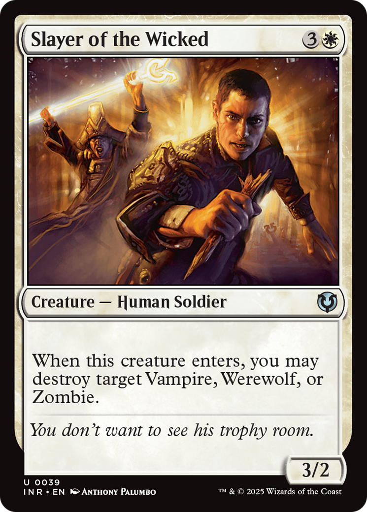 Slayer of the Wicked [Innistrad Remastered] | Fandemonia Ltd