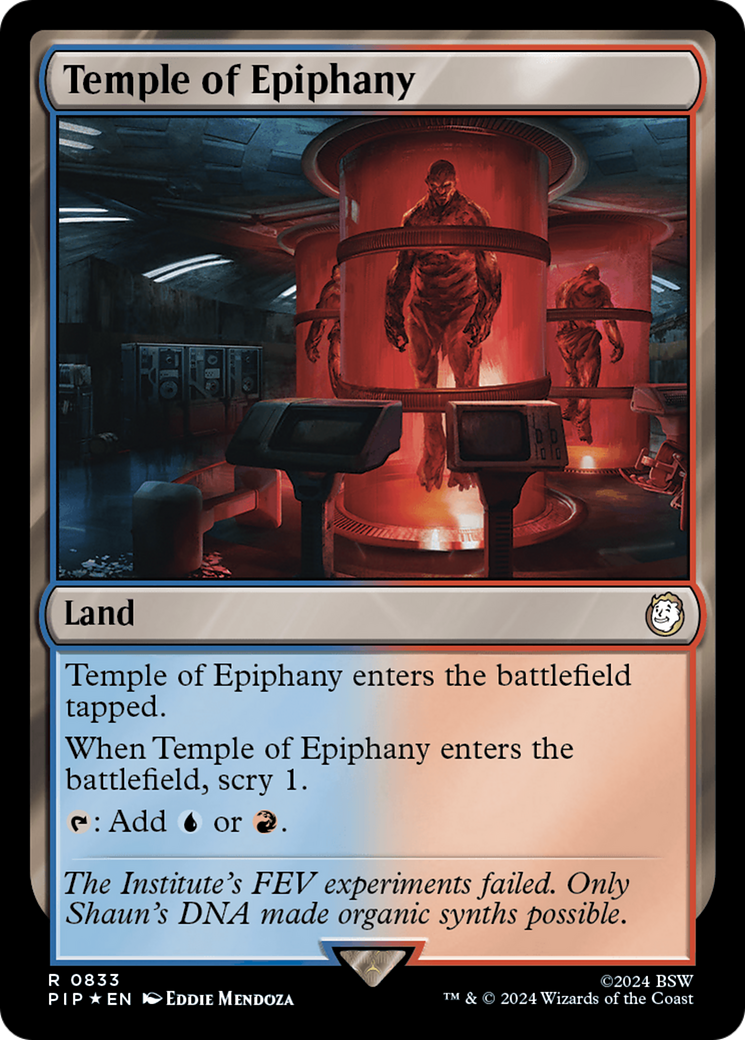 Temple of Epiphany (Surge Foil) [Fallout] | Fandemonia Ltd