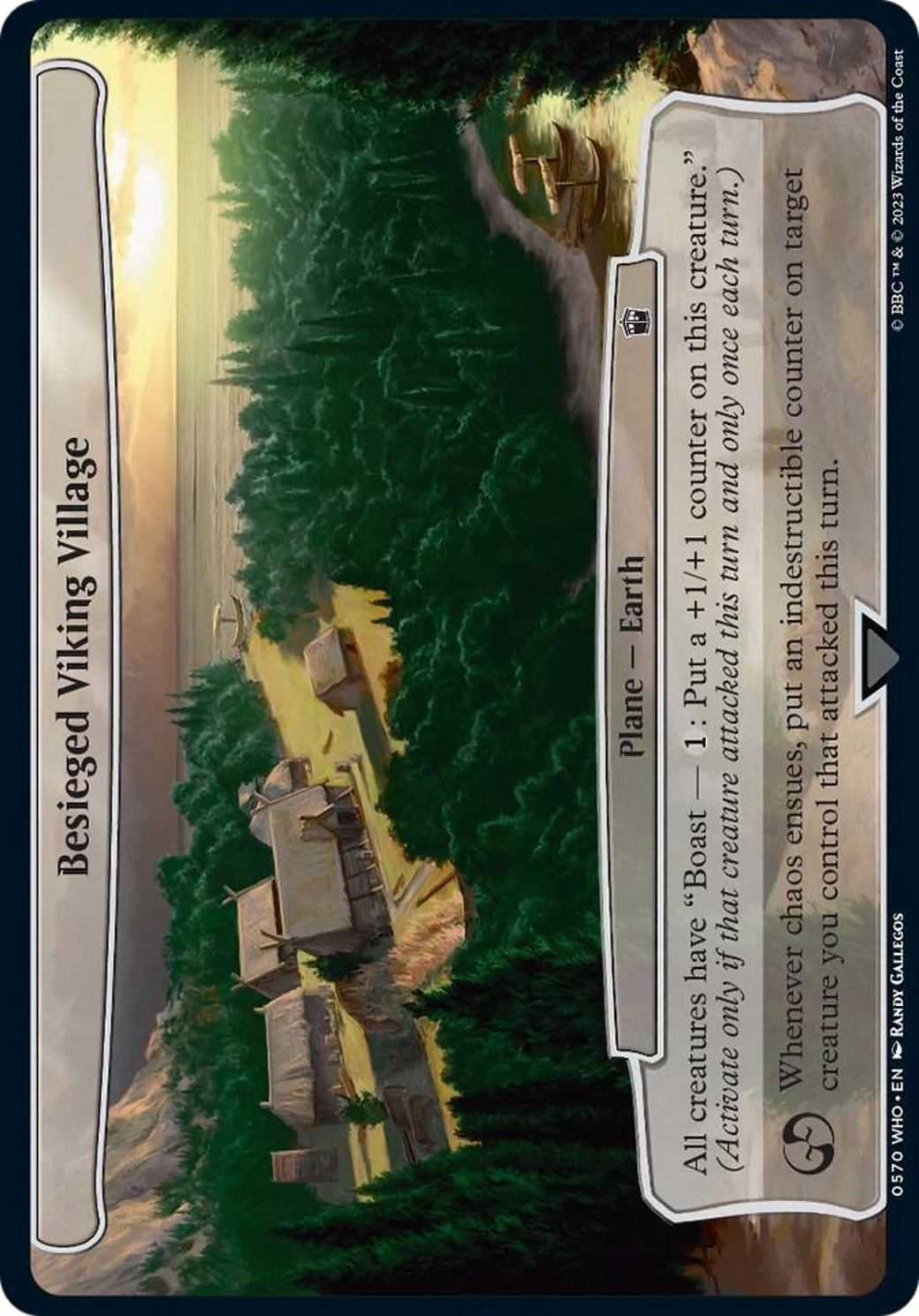 Besieged Viking Village [Doctor Who] | Fandemonia Ltd