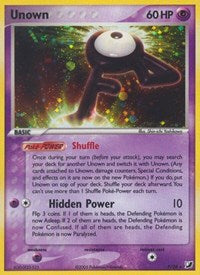 Unown (F) (F/28) [EX: Unseen Forces] | Fandemonia Ltd