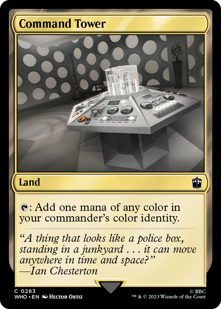 Command Tower (0263) [Doctor Who] | Fandemonia Ltd