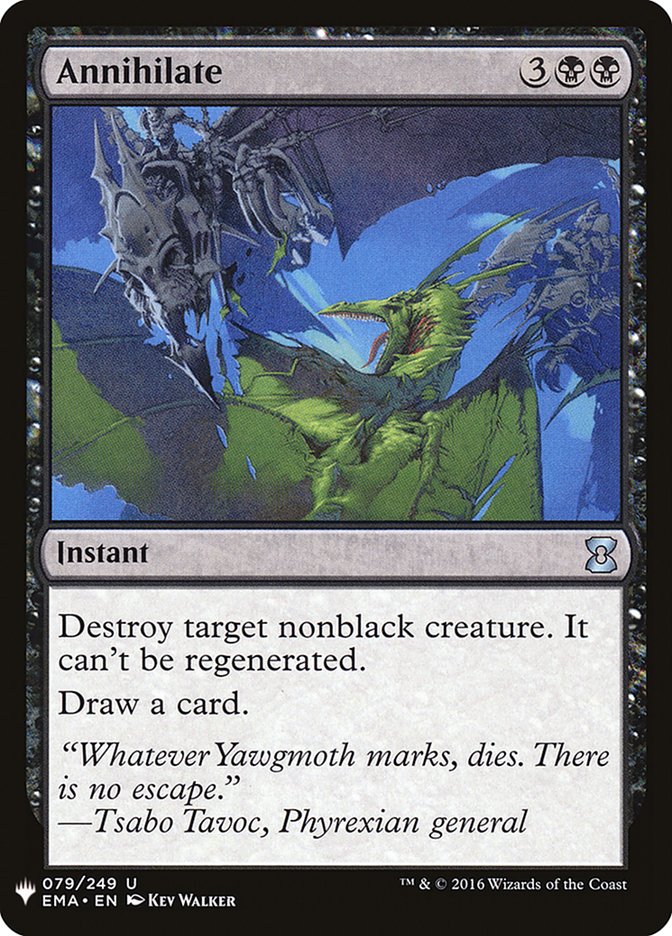Annihilate [Mystery Booster] | Fandemonia Ltd