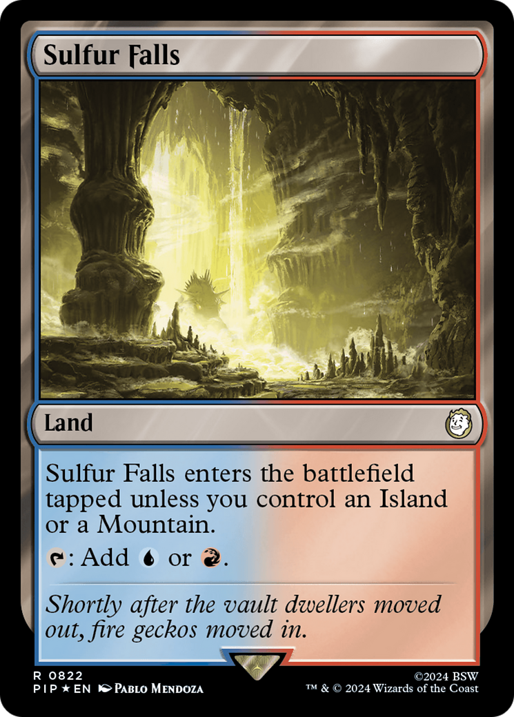 Sulfur Falls (Surge Foil) [Fallout] | Fandemonia Ltd