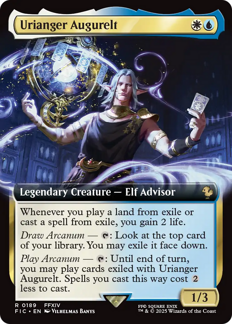 Urianger Augurelt (Extended Art) [FINAL FANTASY Commander] | Fandemonia Ltd