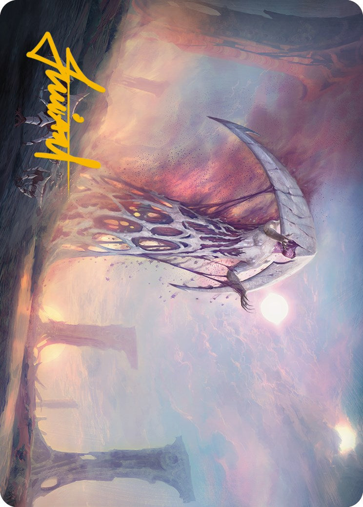 White Sun's Twilight Art Card (Gold-Stamped Signature) [Phyrexia: All Will Be One Art Series] | Fandemonia Ltd