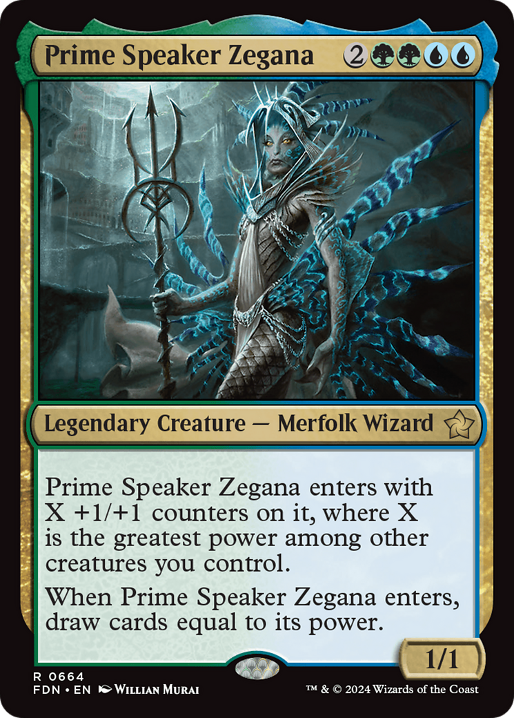 Prime Speaker Zegana [Foundations] | Fandemonia Ltd