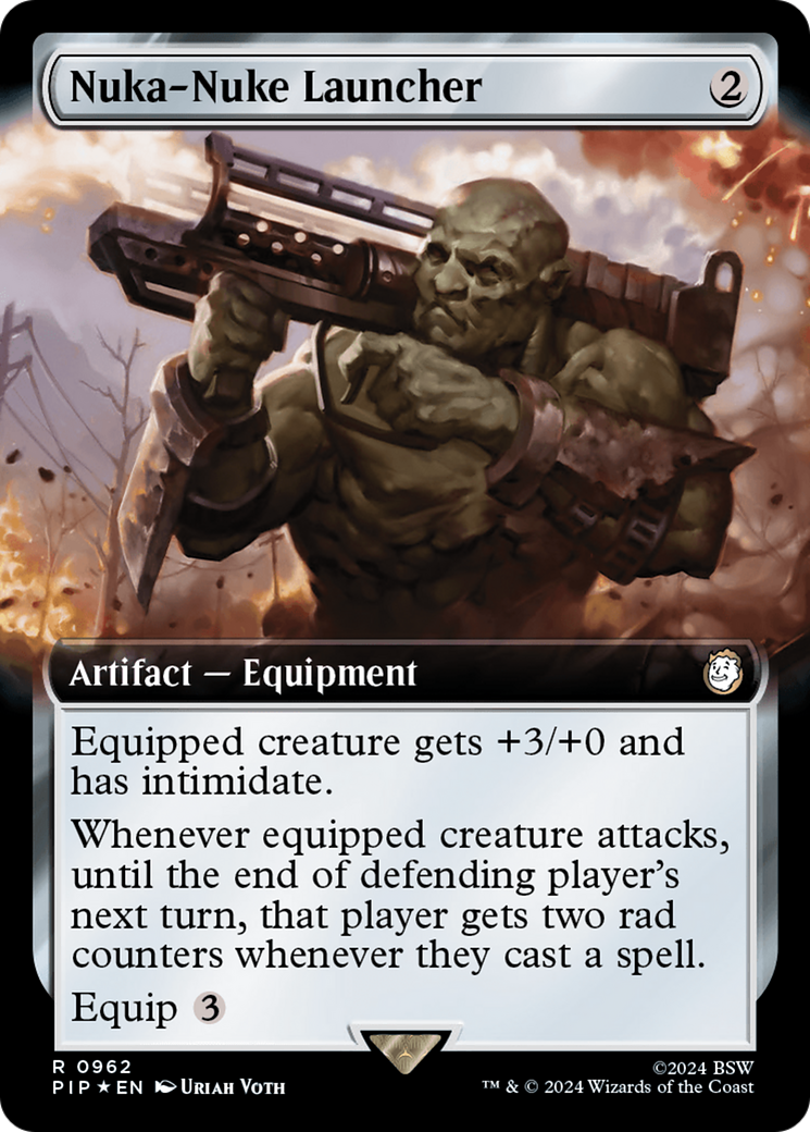 Nuka-Nuke Launcher (Extended Art) (Surge Foil) [Fallout] | Fandemonia Ltd