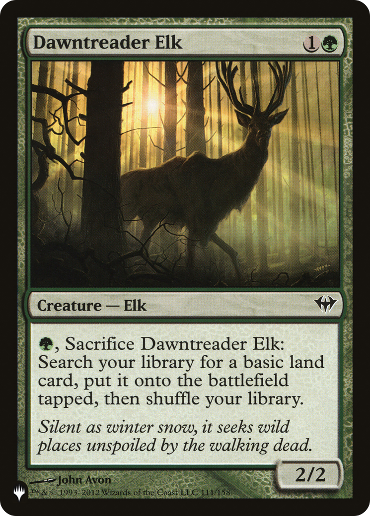 Dawntreader Elk [The List] | Fandemonia Ltd