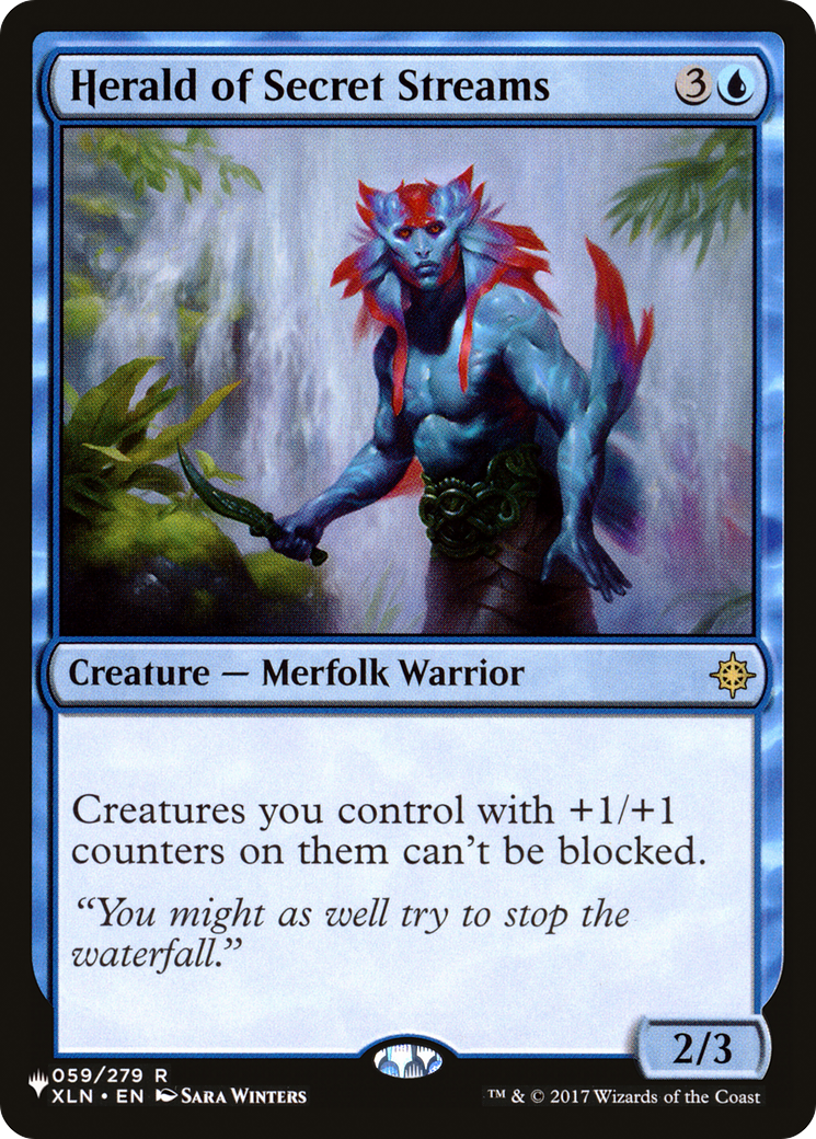 Herald of Secret Streams [The List] | Fandemonia Ltd