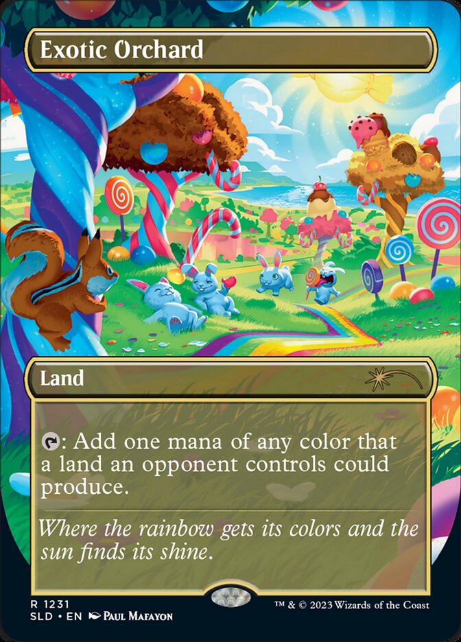 Exotic Orchard (Borderless) [Secret Lair Drop Series] | Fandemonia Ltd