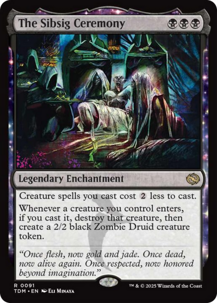 The Sibsig Ceremony [Tarkir: Dragonstorm] | Fandemonia Ltd