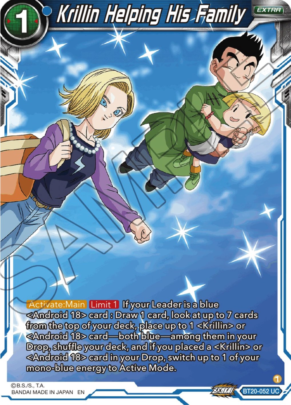 Krillin Helping His Family (BT20-052) [Power Absorbed] | Fandemonia Ltd
