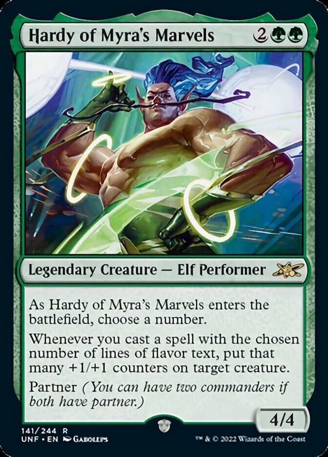 Hardy of Myra's Marvels [Unfinity] | Fandemonia Ltd