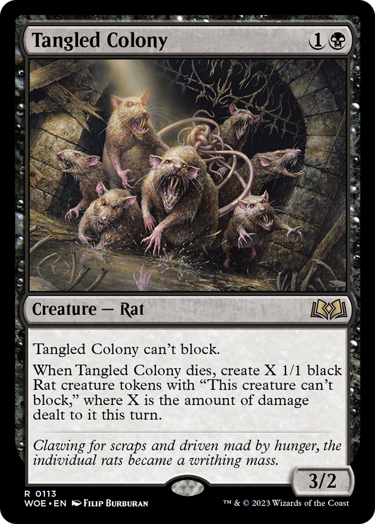 Tangled Colony [Wilds of Eldraine] | Fandemonia Ltd
