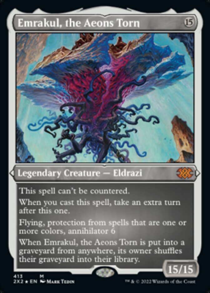Emrakul, the Aeons Torn (Foil Etched) [Double Masters 2022] | Fandemonia Ltd