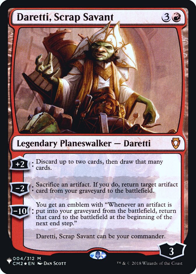 Daretti, Scrap Savant [Secret Lair: Heads I Win, Tails You Lose] | Fandemonia Ltd